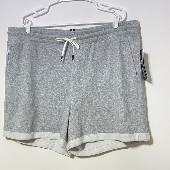 Fourlaps Rush Shorts Womens XXL Gray French Terry Pockets Drawstring Athleisure - Picture 7 of 8